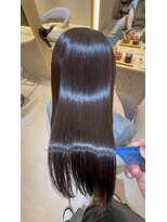 リリー 鷺沼店(RILLY) 〈キシタクヘアー〉髪質改善カラー・ダークグレージュ