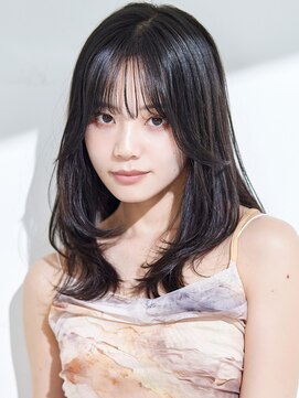 ラフィス ヘアー コパン 小倉店(La fith hair copain) 【La fith】フォワード巻き×暗髪カラー
