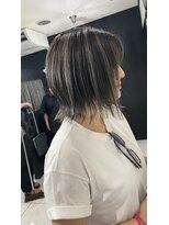 ヘアーデザイン ジェルム(Hair Design germe)&nbsp;ボブ×ハイライト #しのだスペシャル