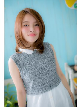 ミック 日暮里店(miq) メンズウケもバッチリ☆大人モードセミディ【miq日暮里】