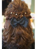 ラヴェルアンティーク(la belle Antique)&nbsp;アンティークハーフアップアレンジ