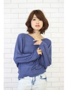 ヘアリゾート粋 ドゥオ 新宿南口店(dua) ふんわりミディ