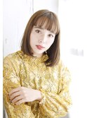 吉祥寺3分/ウォーターフォール毛先パーマ黒髪ことりベージュ/069