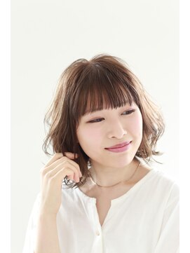 ヘアーアンドメイク エクリ 不動前店(Hair&Make equri) モテゆるふわボブ