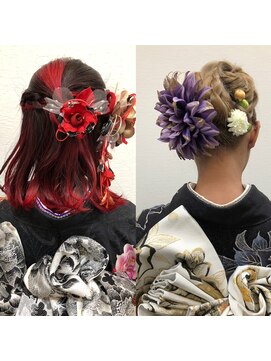 ヘアーアンドメイク きゃら(Hair&Make chara) 成人式ヘアセット