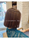 ＊cinnamon beige×ミニボブ＊
