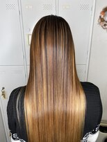 ヘアーエポック(hair epoque) ハイライトバレイヤージュ/ティラミスカラー