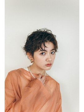 ピズム(PISM) カーリークールショート/ショコラベージュ