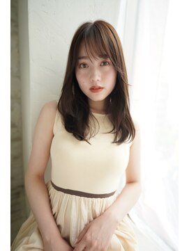 エル 横浜(eL) 【eL 横浜】大人フェミニン　小顔　シースルー　（大島）