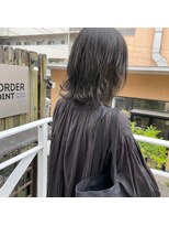 ミント(mint)&nbsp;赤み除去暗髪グレー/くすみカラー/オリーブグレー