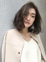 シェノン 西梅田(CHAINON)&nbsp;前髪/グレーベージュ/ブラウン/アッシュカラー/オリーブ/ボブ