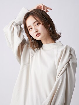 ソシエ ココリア多摩センター店 大人女性/外はねボブ[多摩/多摩センター駅]
