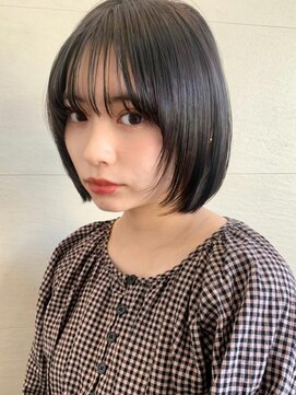 ラフ フロム ガーデン(Laf from GARDEN) 【Laf 田中双葉】似合わせカットと暗髪ヘア