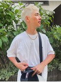 bibito white bleach crop style ホワイトブリーチ クロップ