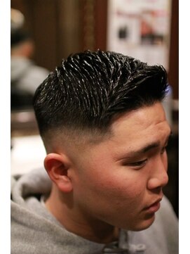 ヒロギンザ 六本木店(HIRO GINZA) ロースキンフェードベリーショートスタイル