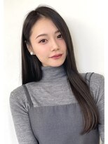 ラベスト バイ セロ 池袋メトロポリタン前(LOVEST by CERO)&nbsp;ロング/暗髪ブルージュ［池袋駅 髪質改善 弱酸性縮毛矯正］