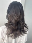 ダークグレージュ_ショコラアッシュヘルシースタイル_ba405891
