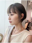 インナーカラーショート_大人ガーリーチョコレート_28689