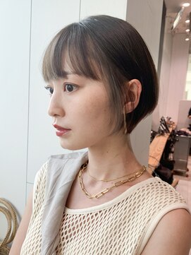 アイティーバイアルバム 松戸店(IT by ALBUM) インナーカラーショート_大人ガーリーチョコレート_28689