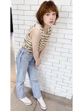 トゥーリ 筑紫野店(tuuli) tuuli筑紫野☆大人可愛いボブルフショコラベージュ20代30代40代
