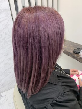 インデックスヘアーユー 錦糸町店(in'dex hair - U) ピンクパープル［錦糸町/錦糸町ブリーチ/ケアブリーチ］