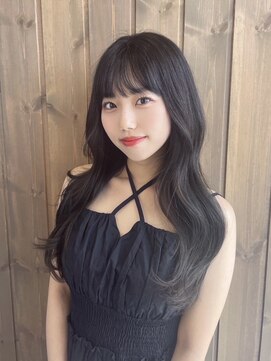 ビビバイベル(BiVi by BHEL) グレージュミルクティーベージュカラー韓国レイヤーカット桑名