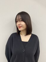 ロンドソレイユ 池袋(Lond soleil) ボブ/前髪カット/レイヤーカット×ケアブリーチ/デザインカラー