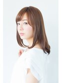 イメチェン/似合わせカット/フルバング/レッドブラウン/幡ヶ谷