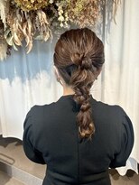 ミディアムヘアセット♪yu