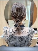 結婚式お呼ばれヘアアレンジ