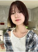 ボブミニボブ小顔大人可愛い艶髪20代30代40代50代