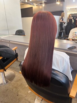 ジュール 池袋(Joule) ブリーチなしダブル×ピンクブラウン