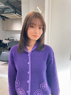 ロウバイレボ 柏(lou by revo) ミディアム/韓国風/レイヤーカット/顔回りカット/柏駅