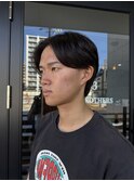 MEN'SHAIRウルフカルマパーマメンズショートイージーパーマ