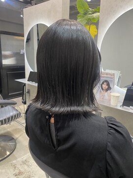 エトラ 渋谷店(etora) グレージュ外ハネボブ