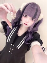 ドットハリス(.Hallis)&nbsp;ラベンダーカラー/エクステ/ハイトーン/髪質改善