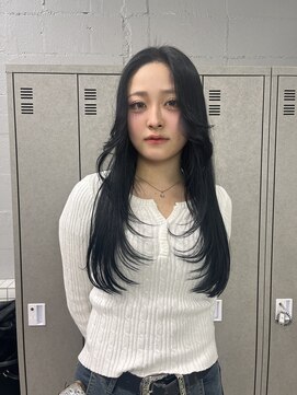 ゼストプール(ZEST POOL) メルティカラーフェミニンロング似合わせカットレイヤーカット