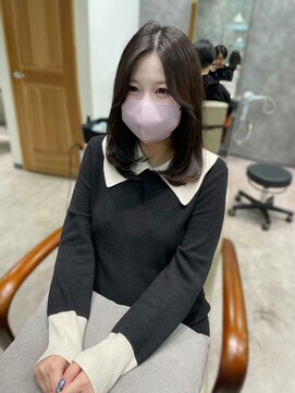 フォンド 津田沼(fond.) 着物/フェミニンロング/似合わせカット/津田沼/韓国/顔周り/艶髪