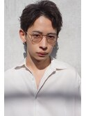 毛流れピンパーマアップバングショート