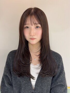 ナンバー ソポ 札幌/ジャム 札幌(N° sopo/JAM) シースルー前髪ナチュラルレイヤーカット髪質改善トリートメント