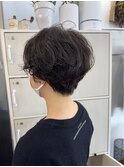 ハンサムショート★コラーゲンパーマ