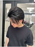 波巻きツイストスパイラルパーマ/フェザーパーマ/眉毛/メンズ