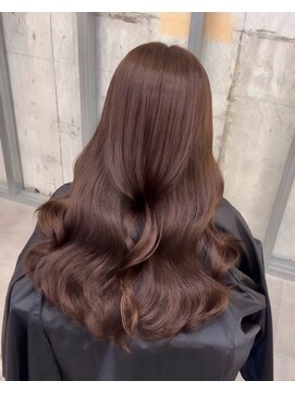 イオエ 梅田(ioe) ダブルカラー/大人ボブ/黒髪スタイル/髪質改善/縮毛矯正