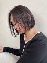 ルモア(RUMOR)&nbsp;Rumor/ダークトーン/ブラックカラー/ミニボブ/ショート/