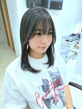 メタ(META) カット+シスキュアデコルア縮毛矯正◇ハイダメージうねりに対応