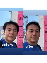 美容室 ステラ ツーブロックレイヤー