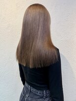 ロックス バイ マグ 松本(rocks BY MAG)&nbsp;ブリーチカラー×ミルクティーベージュ◎韓国風くびれヘア