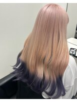 レブ 難波店(REV.) 髪質改善/ブリーチ/ダブルカラー/韓国/インナーカラー/難波