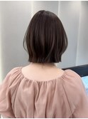 ◯ オリーブグレー/韓国/レイヤーカット/髪質改善/縮毛矯正/札幌