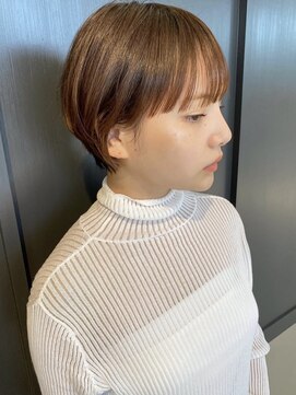 トリッカ 銀座(tricca) ブリーチなし/ショートヘア/ショートボブ/ニュアンスショート